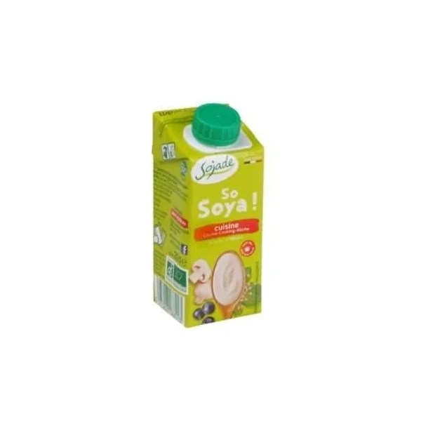 Crème soja cuisine Sojade 20 cl