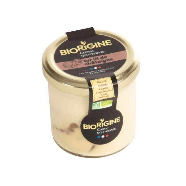 Crème sur lit de châtaigne 120g