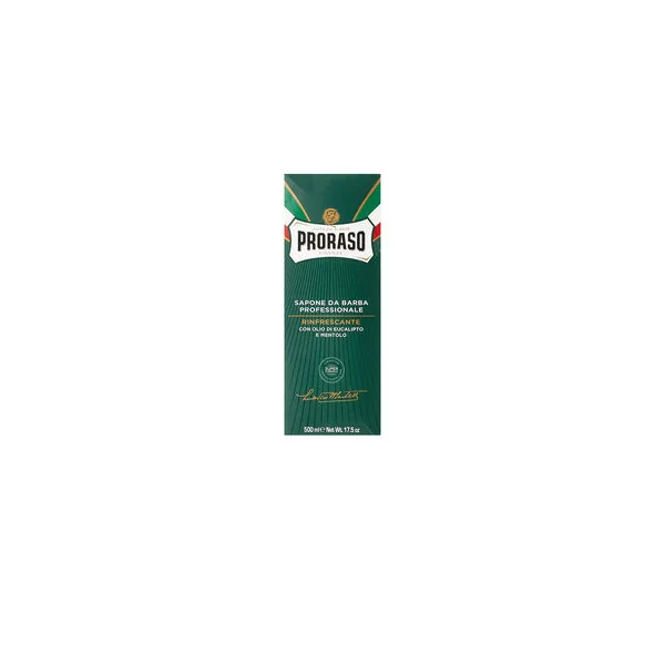 Crème à raser professionnelle eucalyptus-menthol