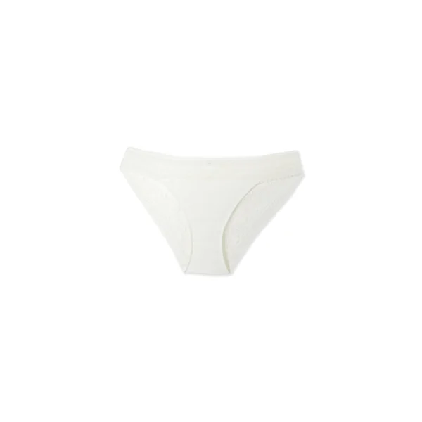 Culotte en dentelle et microfibre sans teinture