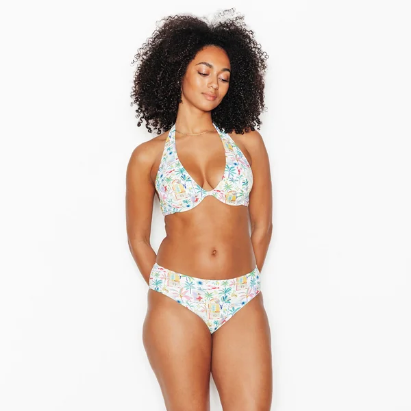 CULOTTE HAUTE MULTICO BLANC
