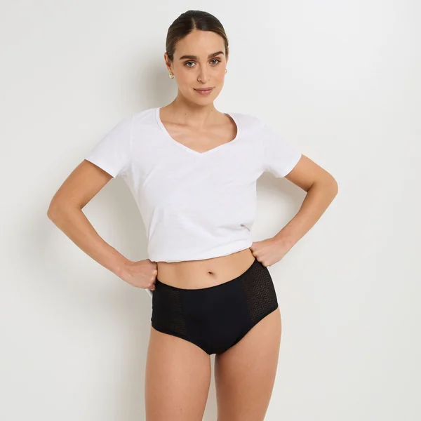 CULOTTE MENSTRUELLE FLUX ULTRA NOIR