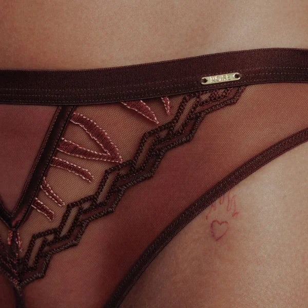 CULOTTE MULTICO MARRON