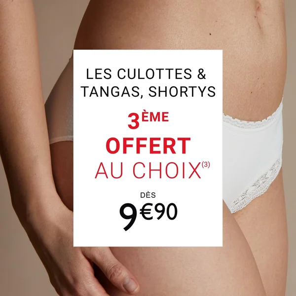 CULOTTE TAILLE HAUTE MICROFIBRE MARRON