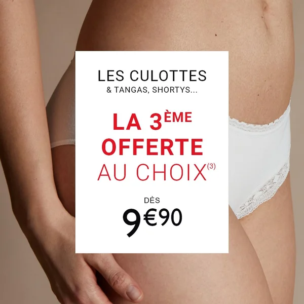 CULOTTE TAILLE HAUTE MICROFIBRE NOIR