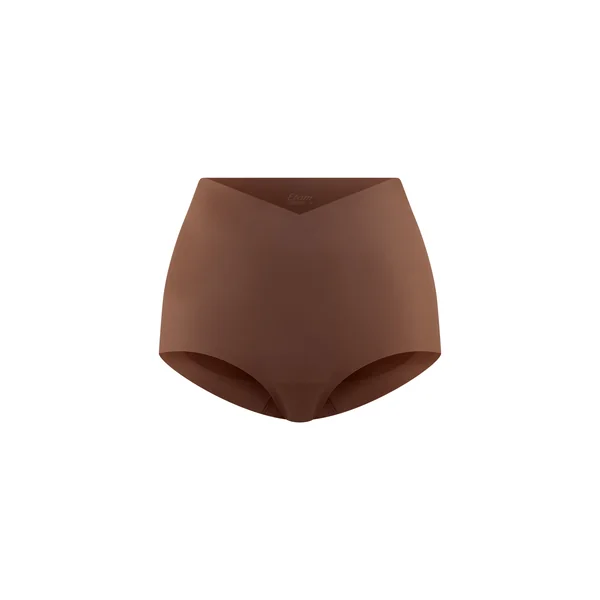 Culotte taille midi en microfibre effet push-up