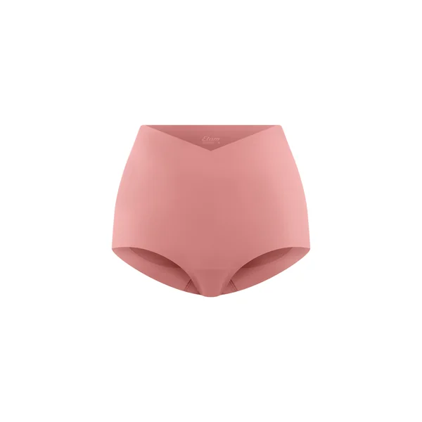 Culotte taille midi en microfibre effet push-up