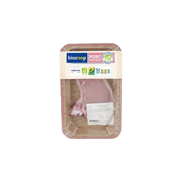 Côte de porc première (1) env. 140g