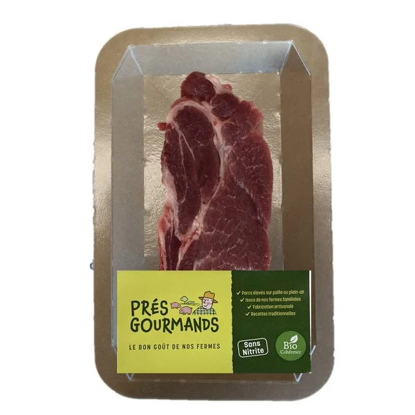 Côte porc échine sans os (1) env. 140g