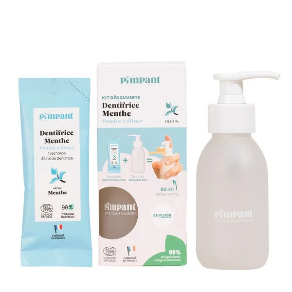 Dentifrice à diluer menthe fluor Kit