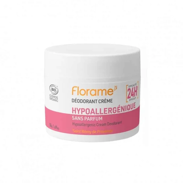 Deodorant creme hypoallergenique pot 50gr