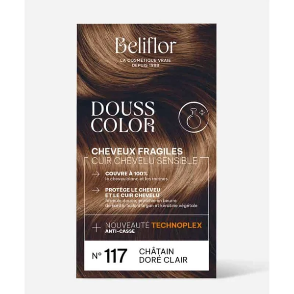 Douss color n°117 chatain dore clair