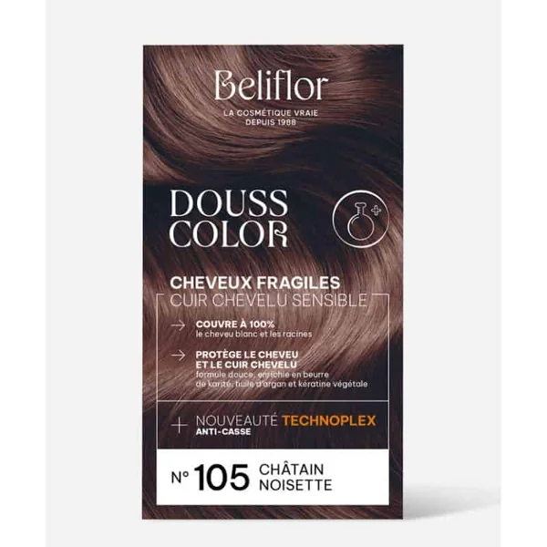 Dousscolor n°105 châtain noisette