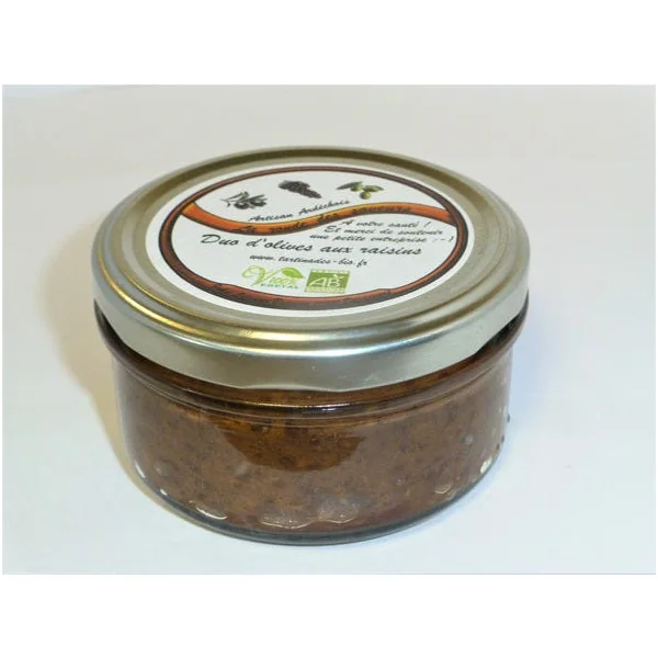 Duo d'olives aux raisins
