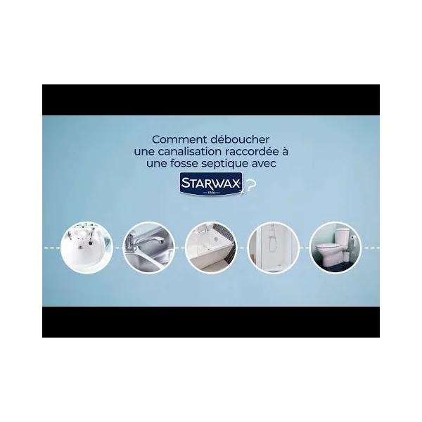 Déboucheur biologique 1L STARWAX
