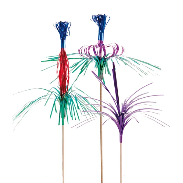 DÉCORS POUR GLACES "MÉTALISÉS" 18/22 (h) CM ASSORTI BOIS (144 UNITÉ) - Garcia de Pou