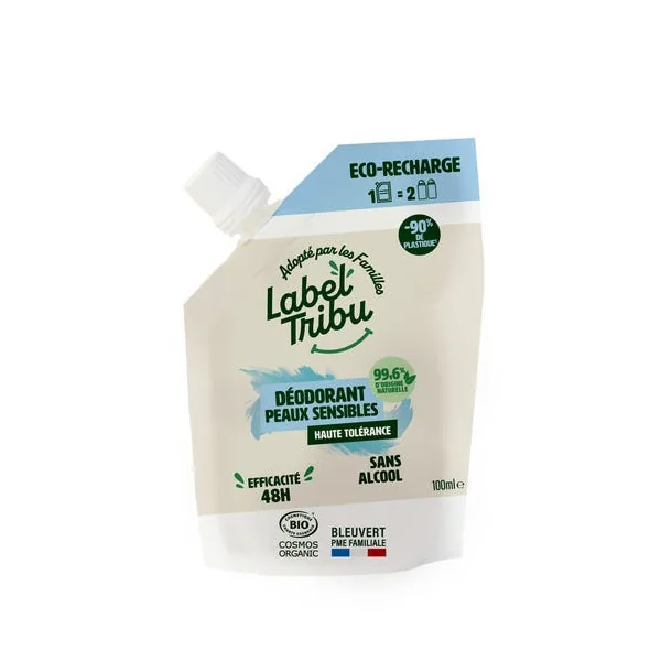 Déodorant peaux sensibles recharge 100ml