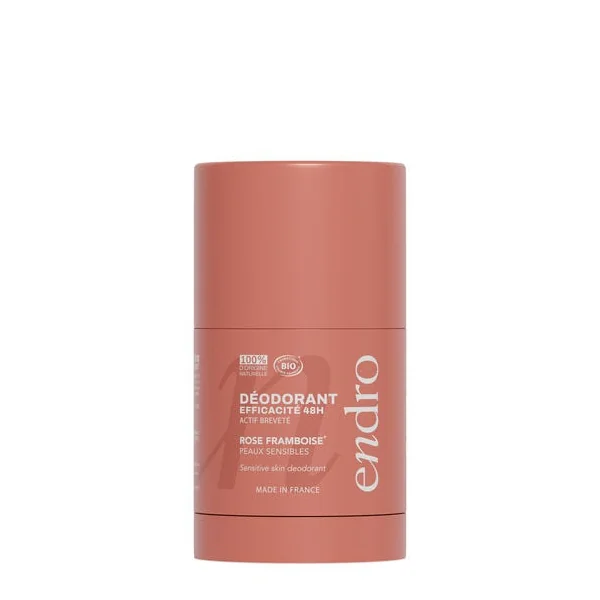 Déodorant stick parfum rose framboise - Edition limitée Octobre rose 50g