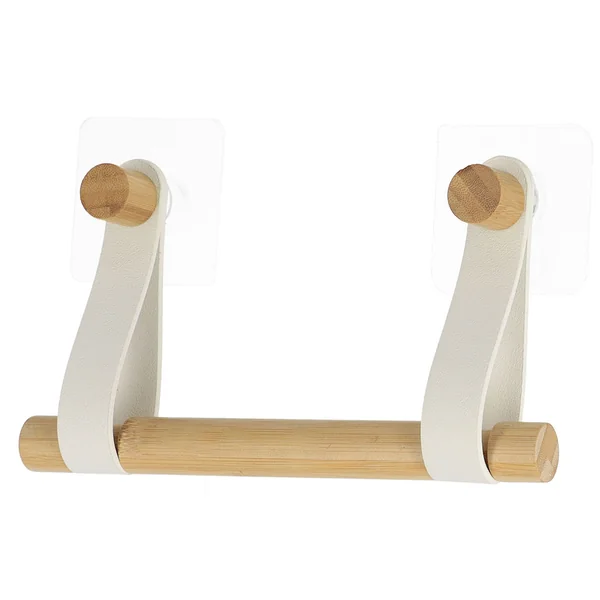 Dérouleur papier WC adhésif blanc EASY CHIC 20x11.5x2.5cm