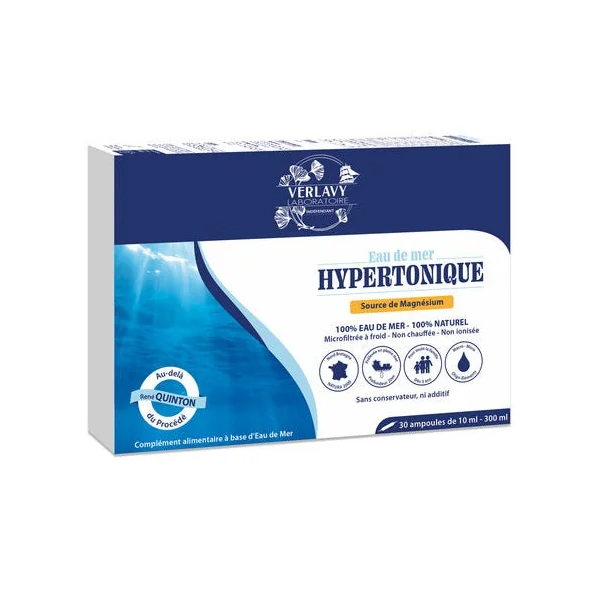 Eau de mer hypertonique ampoule (30) 300ml