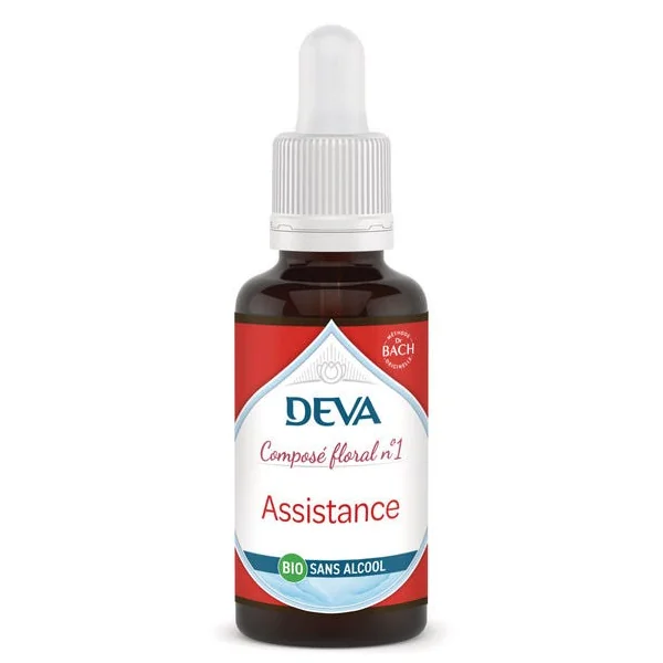 Elixir Floral Assistance sans alcool 30ml