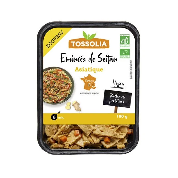 Emincé de seitan asiatique 180g