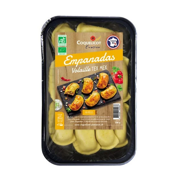 Empanadas volaille Tex Mex 200g