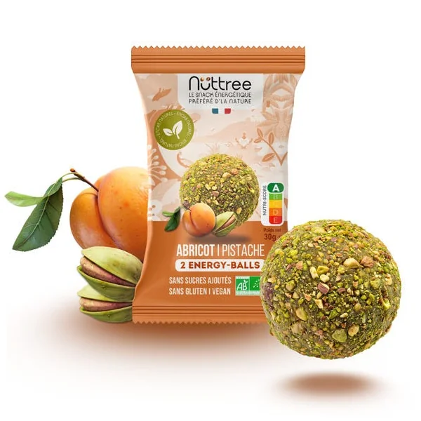 Energy ball abricot pistache 30g