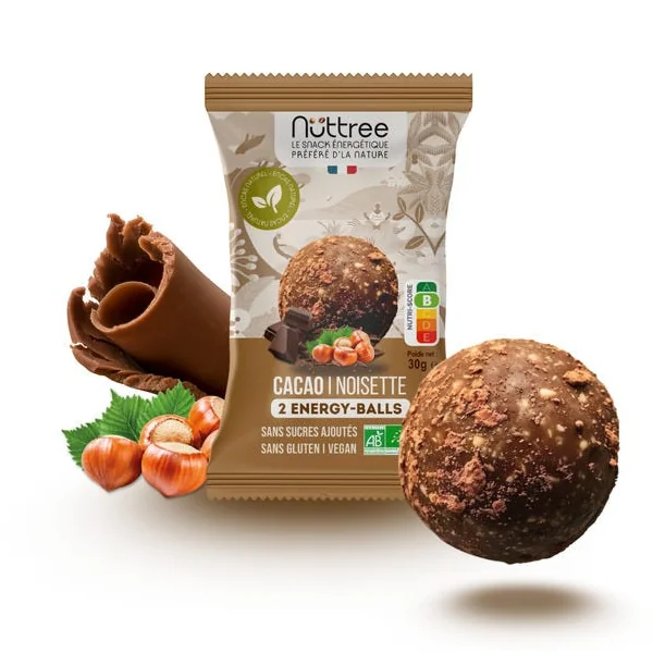 Energy ball cacao noisette 30g