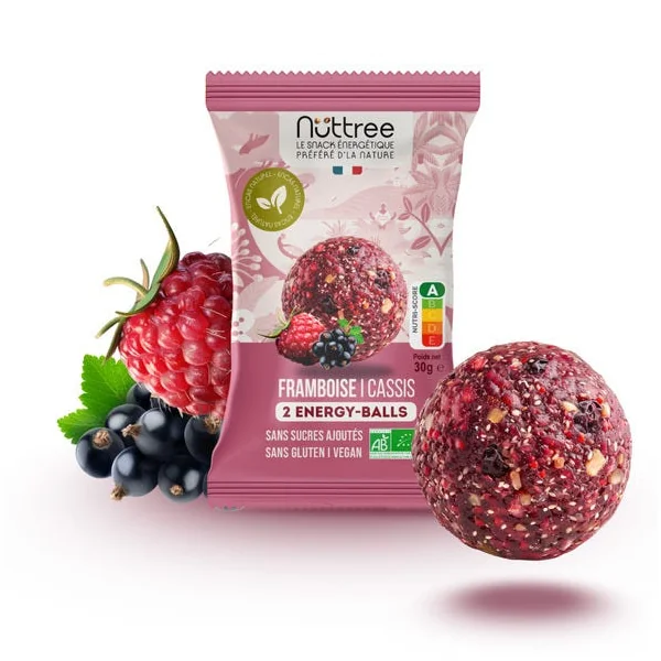 Energy ball framboise cassis 30g
