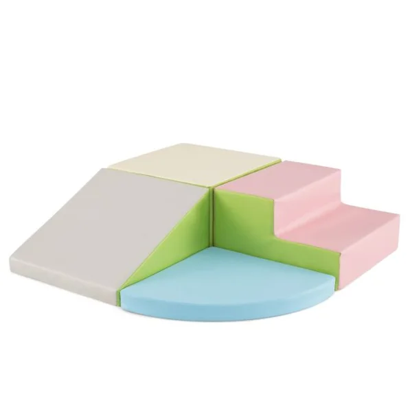 Ensemble de Blocs en Mousse pour Grimper et Ramper pour Bébé Ensemble de Blocs de Construction Doux 8 Couleurs au Choix