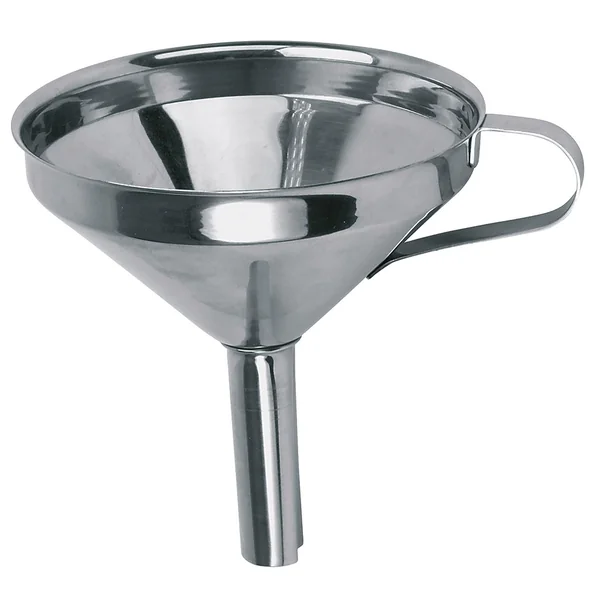 Entonnoir de cuisine inox avec poignée D 10cm