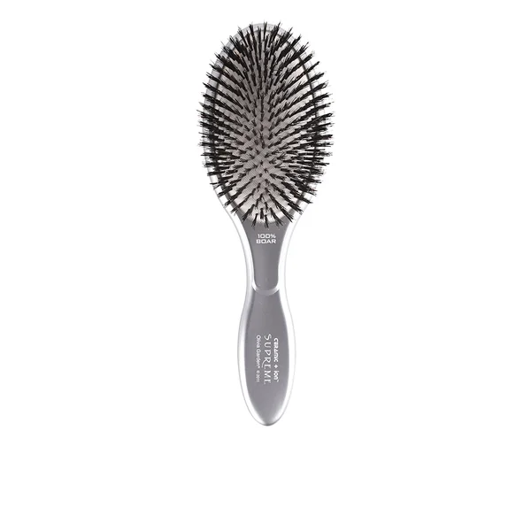 EXPERT CARE OVAL Boar Bristles Silver