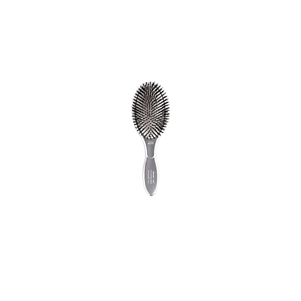 EXPERT CARE OVAL Boar Bristles Silver