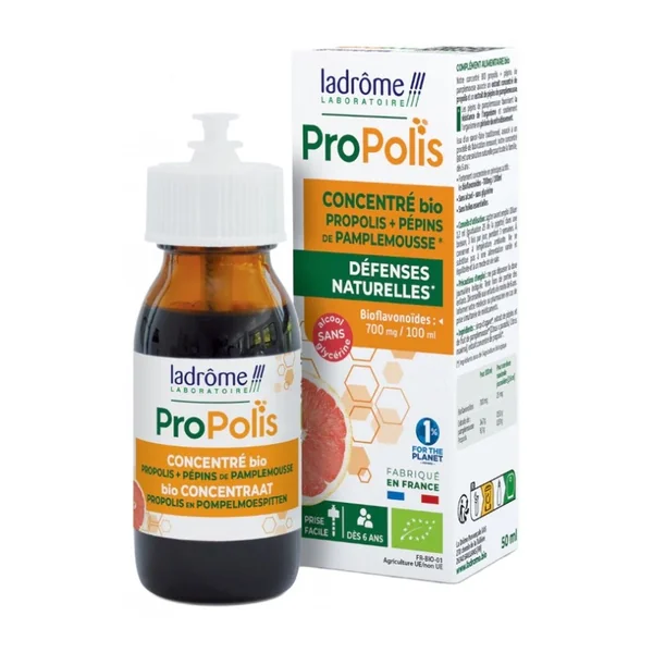 Extraits propolis et pamplemousse 50ml
