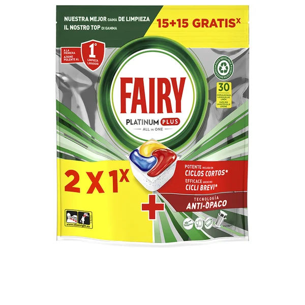 FAIRY PLATINUM PLUS lave-vaisselle 40 capsules