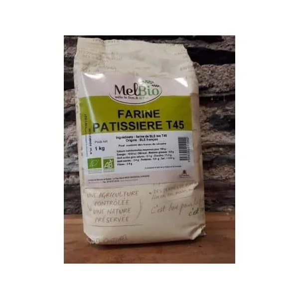 Farine de ble t45 1kg