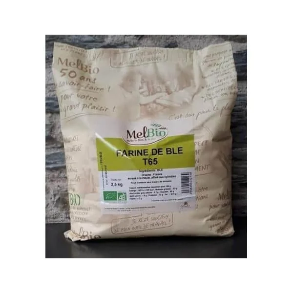 Farine de ble t65 2.5kg