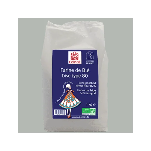 Farine de ble t80 1kg