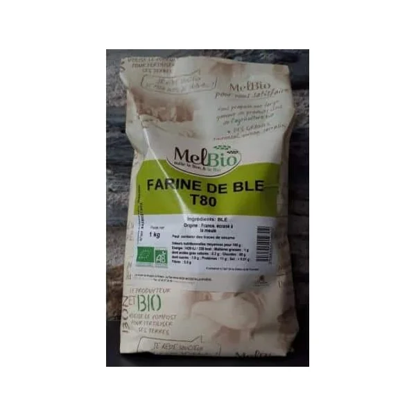 Farine de ble t80 1kg
