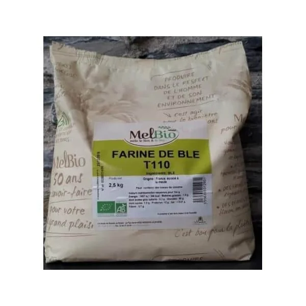 Farine t110 2.5kg