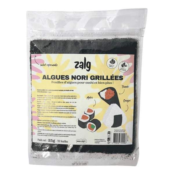 Feuille de nori 25g
