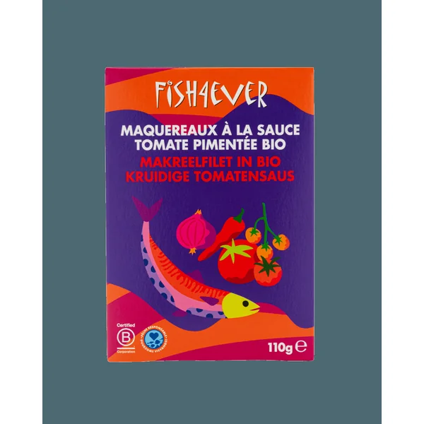 Filets Maquereaux Sauce Tomate Pimentée