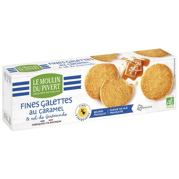 Fine galette caramel & sel de Guérande 120g