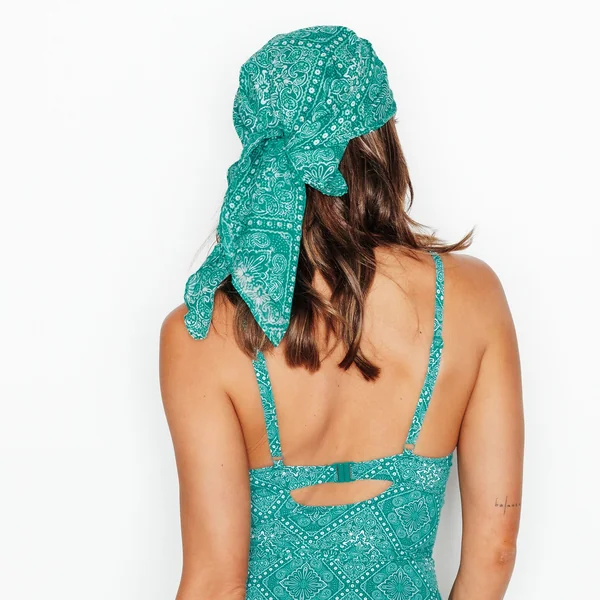 FOULARD MULTICO BLEU