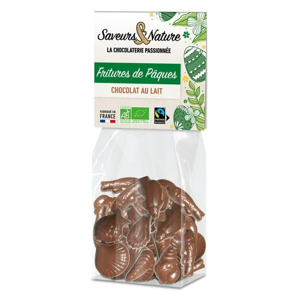 Friture chocolat au lait 150g