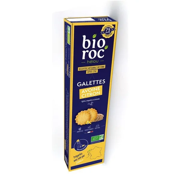 Galette avoine citron 110g