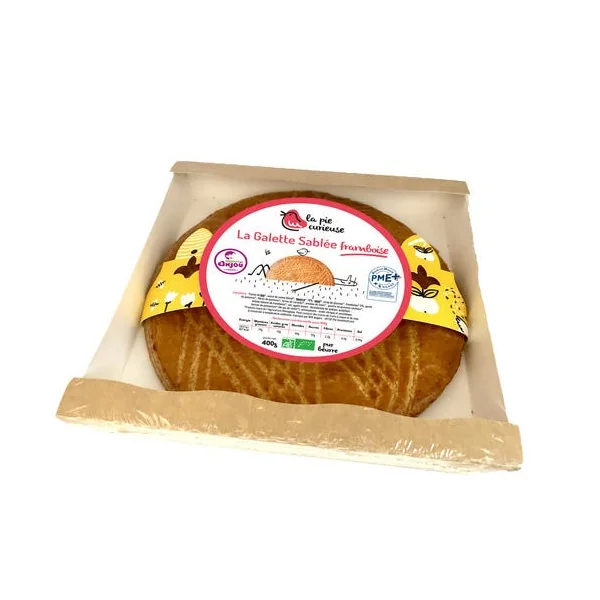 Galette sablée framboise 400g