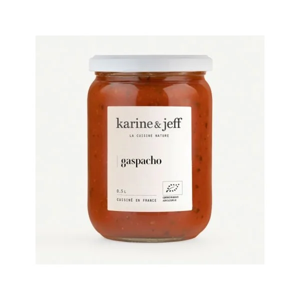 Gaspacho bio Karine & Jeff 500ml