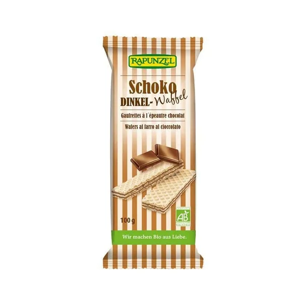 Gaufrette epeautre chocolat 100g